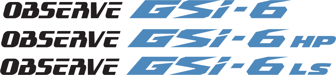 Toyo Observe GSi-6 tire - picture of all three logos