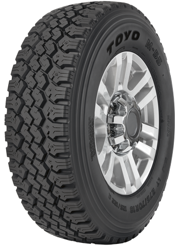 Left side view of Toyo's all weather heavy duty tire