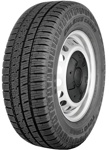 Left side view of Toyo's commercial all weather tire