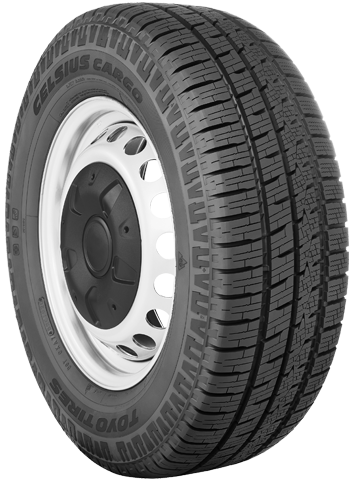 Right side view of Toyo's commercial all weather tire