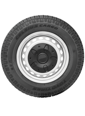 Side view of Toyo's commercial all weather tire