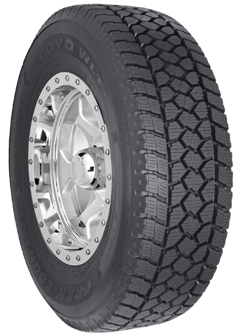 Right side view of Toyo's  light truck heavy duty winter tire