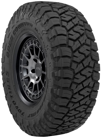Right side view of Toyo's off-road rugged terrain Tire
