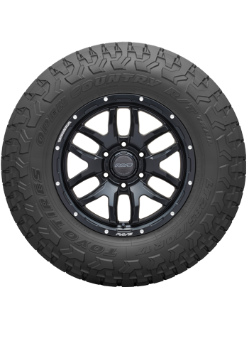 Sidewall of Toyo's off road rugged terrain tire
