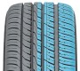 Wide grooves of toyo's all season performance tire