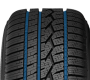 Large side grooves found on Toyo's all-weather passenger tire