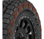 Le pneu pour camionnette tout-terrain à état variable Toyo a deux options de flancs