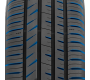 The Celsius Sport all weather performance tire has lateral grooves that evacuate water.