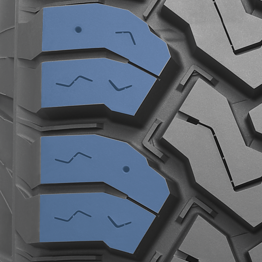 Toyo's heavy duty, all weather light truck tire has dual-angle shoulder 