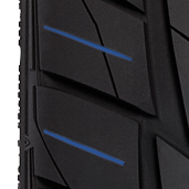 Multiwave sipes on Toyo's SUV and CUV performance tire